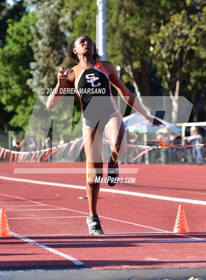 Thumbnail 3 in CCS Top 8 Los Gatos (Girls Long Jump) photogallery.
