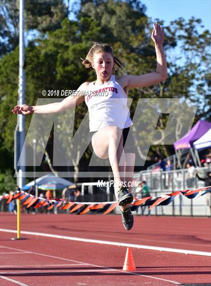 Thumbnail 1 in CCS Top 8 Los Gatos (Girls Long Jump) photogallery.