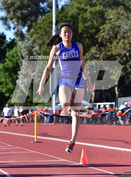 Thumbnail 2 in CCS Top 8 Los Gatos (Girls Long Jump) photogallery.