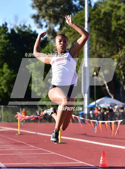 Thumbnail 3 in CCS Top 8 Los Gatos (Girls Long Jump) photogallery.