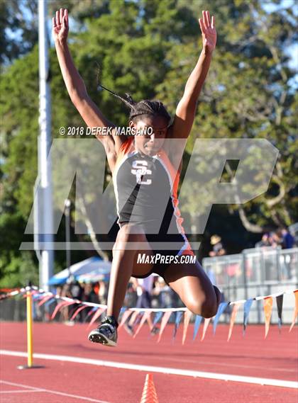 Thumbnail 2 in CCS Top 8 Los Gatos (Girls Long Jump) photogallery.