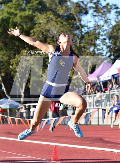 Thumbnail 1 in CCS Top 8 Los Gatos (Girls Long Jump) photogallery.