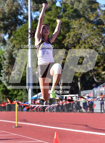 Thumbnail 3 in CCS Top 8 Los Gatos (Girls Long Jump) photogallery.