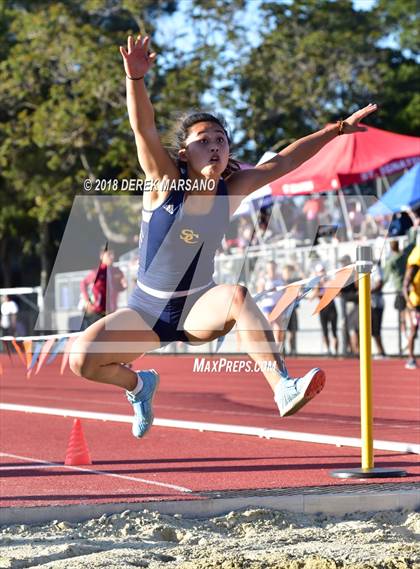 Thumbnail 2 in CCS Top 8 Los Gatos (Girls Long Jump) photogallery.