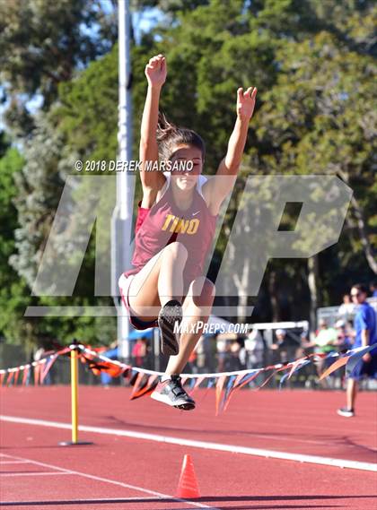 Thumbnail 3 in CCS Top 8 Los Gatos (Girls Long Jump) photogallery.
