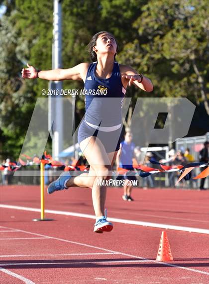 Thumbnail 1 in CCS Top 8 Los Gatos (Girls Long Jump) photogallery.