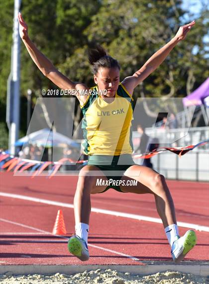 Thumbnail 1 in CCS Top 8 Los Gatos (Girls Long Jump) photogallery.