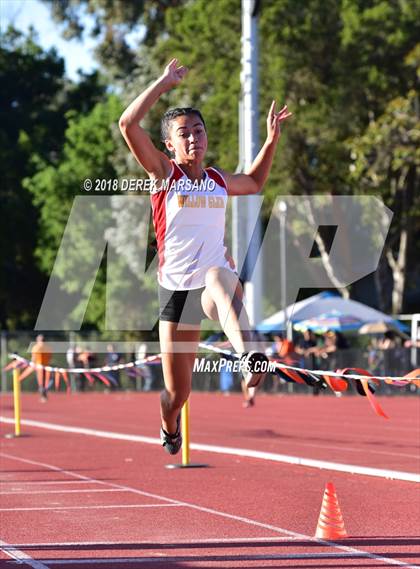 Thumbnail 3 in CCS Top 8 Los Gatos (Girls Long Jump) photogallery.