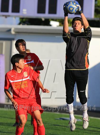 Thumbnail 2 in Cathedral Catholic @ St. Augustine (CIF SDS Playoffs) photogallery.