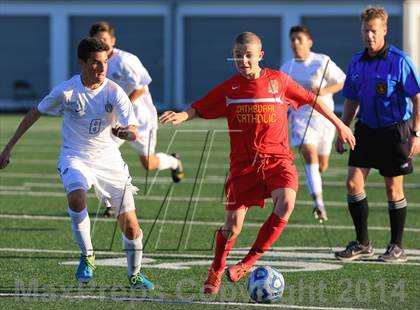 Thumbnail 2 in Cathedral Catholic @ St. Augustine (CIF SDS Playoffs) photogallery.