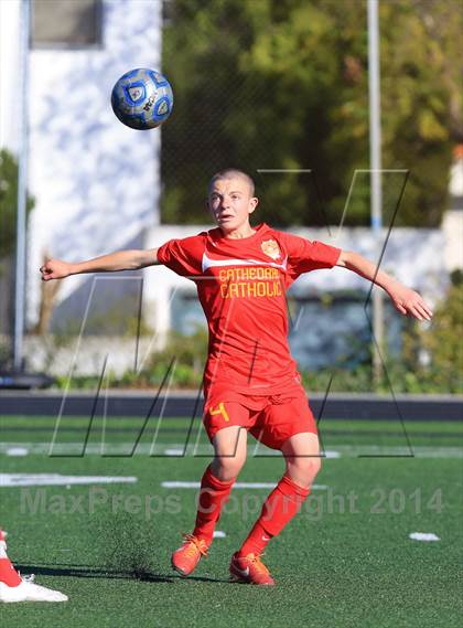 Thumbnail 1 in Cathedral Catholic @ St. Augustine (CIF SDS Playoffs) photogallery.