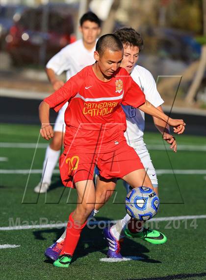 Thumbnail 1 in Cathedral Catholic @ St. Augustine (CIF SDS Playoffs) photogallery.