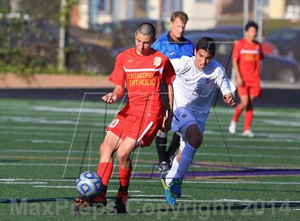 Thumbnail 1 in Cathedral Catholic @ St. Augustine (CIF SDS Playoffs) photogallery.