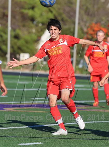 Thumbnail 2 in Cathedral Catholic @ St. Augustine (CIF SDS Playoffs) photogallery.