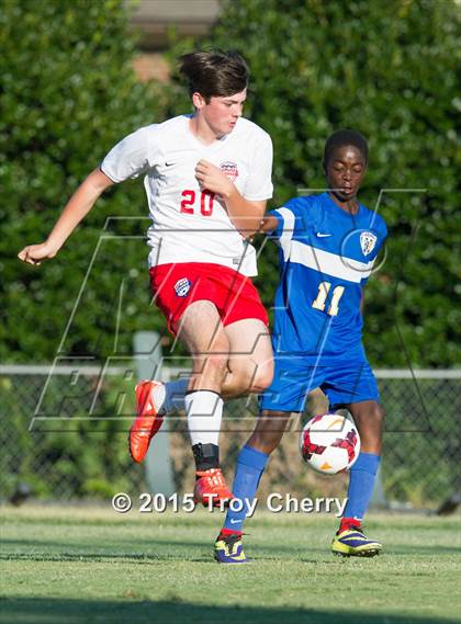 Thumbnail 2 in Statesville Christian vs. Carmel Christian photogallery.