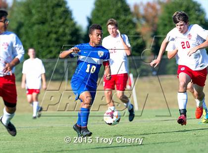 Thumbnail 2 in Statesville Christian vs. Carmel Christian photogallery.