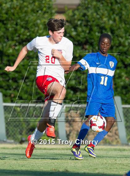 Thumbnail 1 in Statesville Christian vs. Carmel Christian photogallery.