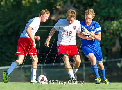 Thumbnail 2 in Statesville Christian vs. Carmel Christian photogallery.