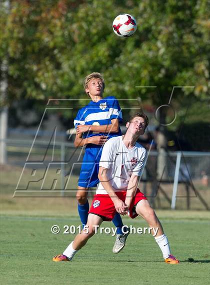 Thumbnail 1 in Statesville Christian vs. Carmel Christian photogallery.