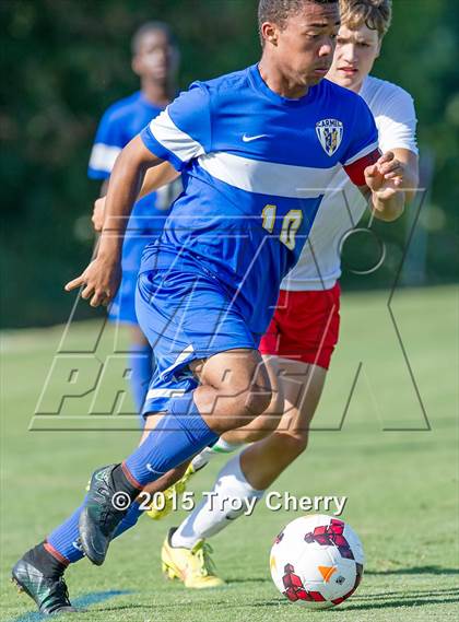 Thumbnail 2 in Statesville Christian vs. Carmel Christian photogallery.