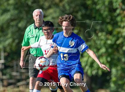 Thumbnail 1 in Statesville Christian vs. Carmel Christian photogallery.