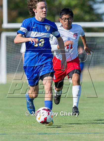 Thumbnail 1 in Statesville Christian vs. Carmel Christian photogallery.