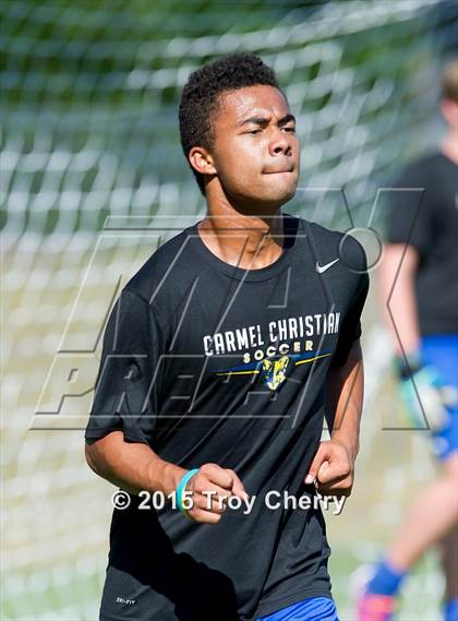 Thumbnail 1 in Statesville Christian vs. Carmel Christian photogallery.