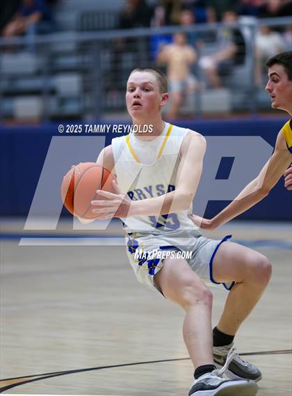 Thumbnail 3 in Sidney @ Bryson (UIL 1A D2 Basketball Semi-Regional) photogallery.