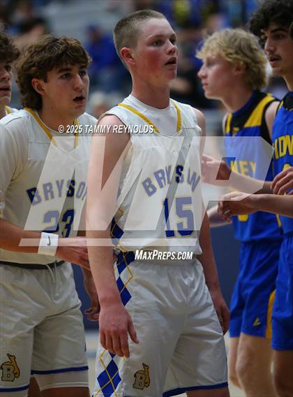 Thumbnail 3 in Sidney @ Bryson (UIL 1A D2 Basketball Semi-Regional) photogallery.