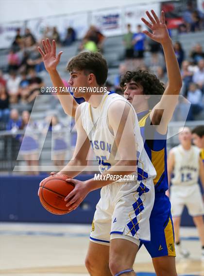 Thumbnail 2 in Sidney @ Bryson (UIL 1A D2 Basketball Semi-Regional) photogallery.