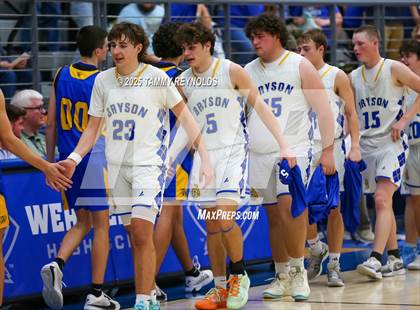 Thumbnail 1 in Sidney @ Bryson (UIL 1A D2 Basketball Semi-Regional) photogallery.