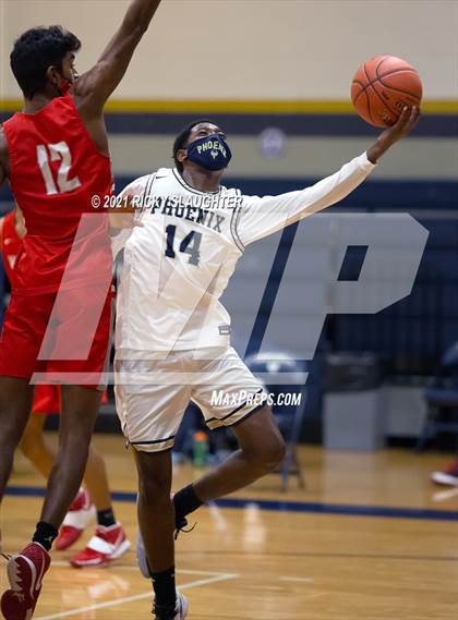 Thumbnail 3 in Miller Career Academy vs. Chaminade photogallery.