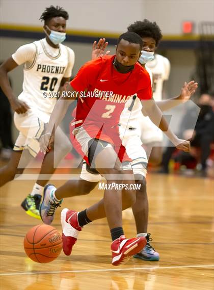 Thumbnail 1 in Miller Career Academy vs. Chaminade photogallery.