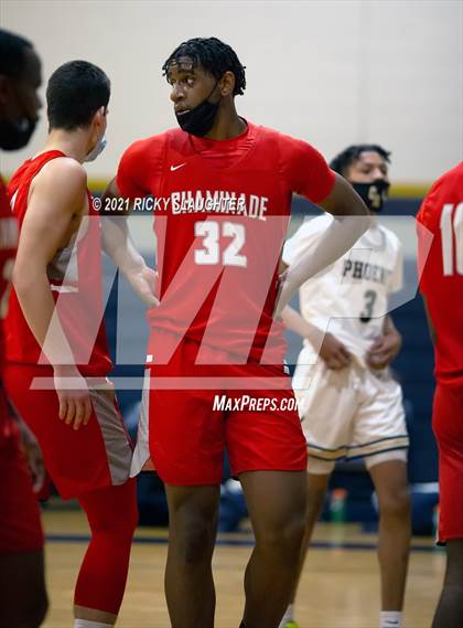 Thumbnail 3 in Miller Career Academy vs. Chaminade photogallery.
