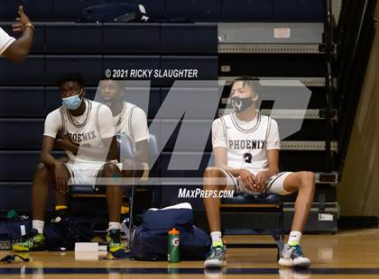 Thumbnail 1 in Miller Career Academy vs. Chaminade photogallery.