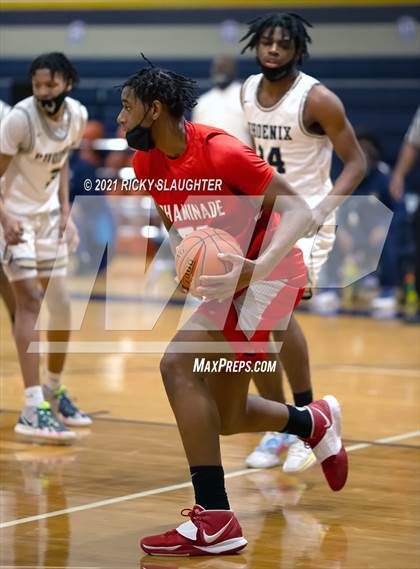 Thumbnail 2 in Miller Career Academy vs. Chaminade photogallery.
