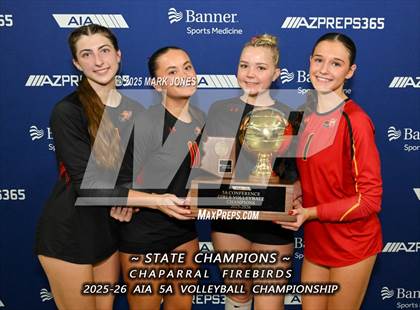 Thumbnail 2 in Chaparral vs. Sunrise Mountain (AIA 5A Final - Awards) photogallery.