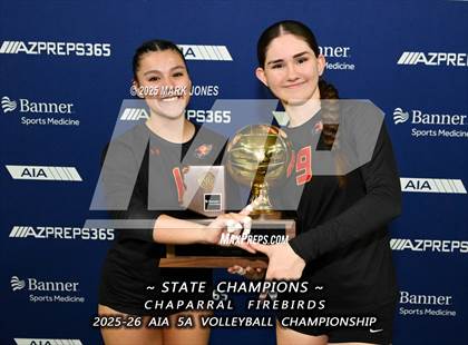 Thumbnail 2 in Chaparral vs. Sunrise Mountain (AIA 5A Final - Awards) photogallery.