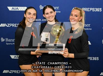 Thumbnail 2 in Chaparral vs. Sunrise Mountain (AIA 5A Final - Awards) photogallery.