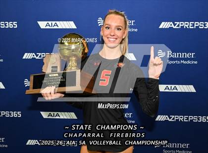 Thumbnail 2 in Chaparral vs. Sunrise Mountain (AIA 5A Final - Awards) photogallery.