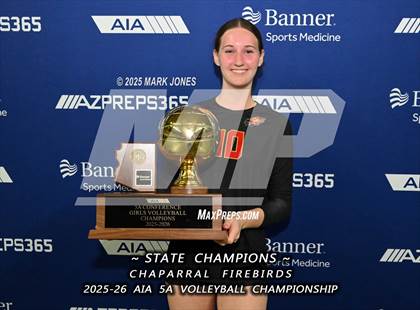 Thumbnail 2 in Chaparral vs. Sunrise Mountain (AIA 5A Final - Awards) photogallery.