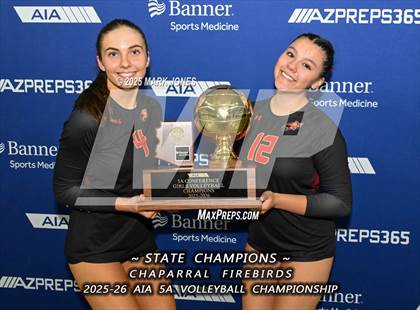 Thumbnail 2 in Chaparral vs. Sunrise Mountain (AIA 5A Final - Awards) photogallery.