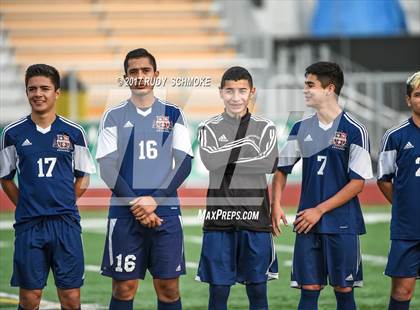 Thumbnail 1 in Mission Hills vs. Montgomery (CIF SDS D2 Final) photogallery.