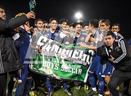 Thumbnail 2 in Mission Hills vs. Montgomery (CIF SDS D2 Final) photogallery.
