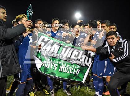 Thumbnail 3 in Mission Hills vs. Montgomery (CIF SDS D2 Final) photogallery.