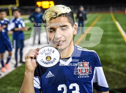Thumbnail 2 in Mission Hills vs. Montgomery (CIF SDS D2 Final) photogallery.