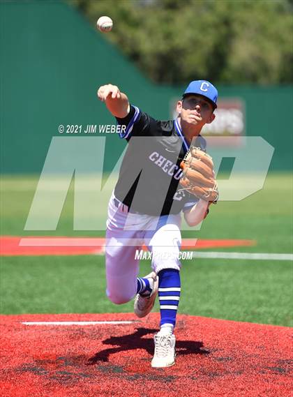 Thumbnail 3 in Fort Gibson vs Checotah (OSSAA 4A Regional Quarterfinal) photogallery.