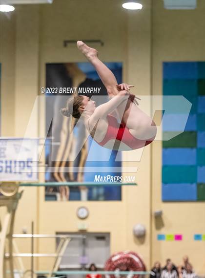 Thumbnail 1 in CHSAA 5A Girls Diving - State Championship photogallery.