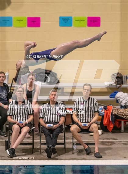 Thumbnail 3 in CHSAA 5A Girls Diving - State Championship photogallery.