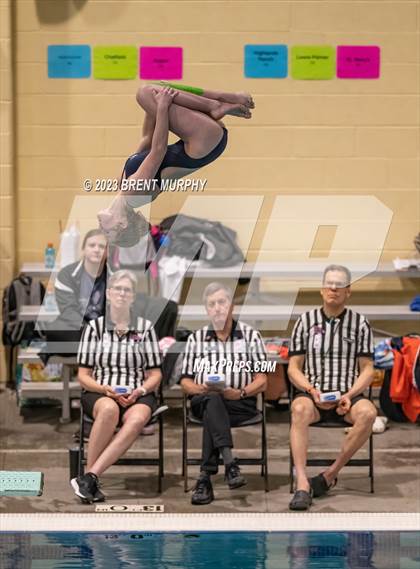 Thumbnail 3 in CHSAA 5A Girls Diving - State Championship photogallery.